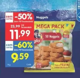 Minipreço Iglo Nuggets 1kg promoção