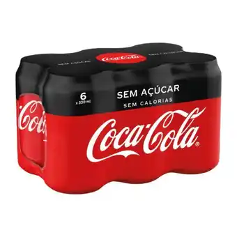 ALDI Coca-cola zero refrigerante com gás promoção