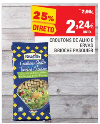 Croutons de Alho e Ervas Brioche Pasquier