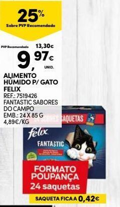 Ração para gatos felix