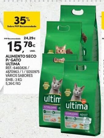 Continente Bom dia Ração para gatos ultima promoção