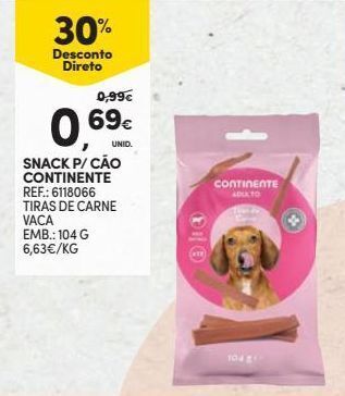 Continente Bom dia Ração para cães continente promoção