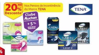 Auchan Pensos incontinência tena promoção