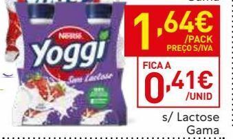 Recheio Iogurte yoggi promoção