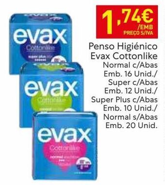 Recheio Absorvente evax promoção