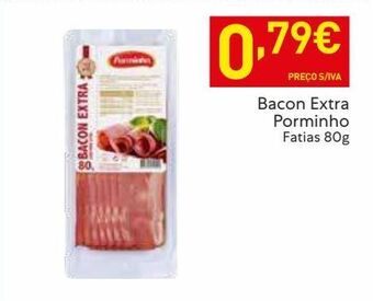 Recheio Bacon porminho promoção