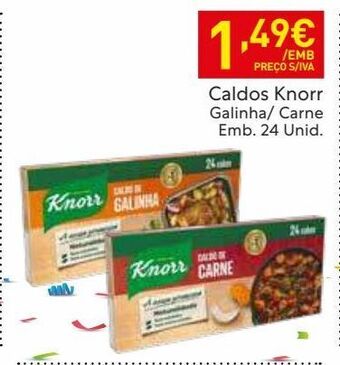 Recheio Caldo knorr promoção