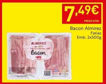 Recheio Bacon promoção