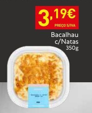 Recheio Bacalhau promoção