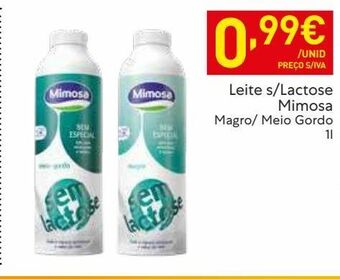 Recheio Leite sem lactose mimosa promoção