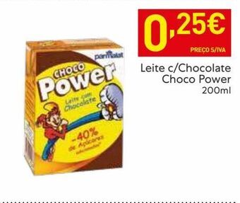 Recheio Achocolatado choco power promoção