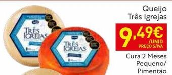 Recheio Queijos três igrejas promoção