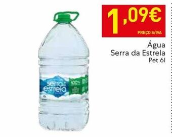 Recheio Água serra da estrela promoção