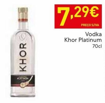 Recheio Vodka promoção