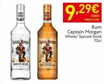 Recheio Rum captain morgan promoção