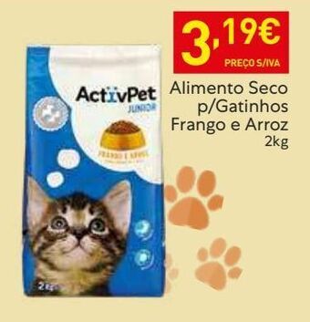 Recheio Ração para gatos activpet promoção