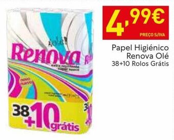 Recheio Papel higiênico renova promoção