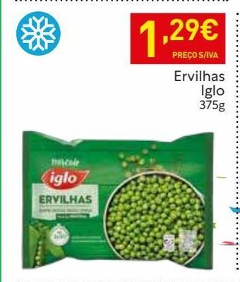 Ervilhas congeladas iglo