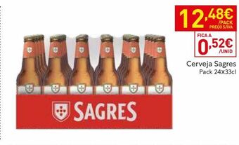 Recheio Cerveja sagres promoção