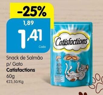 Minipreço Ração para gatos catisfaction promoção
