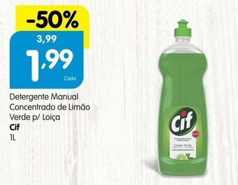 Minipreço Detergente cif promoção
