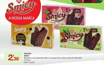 Gelado Smicy 12 Unid