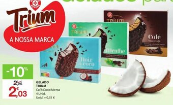 Gelado Trium 4 Unid