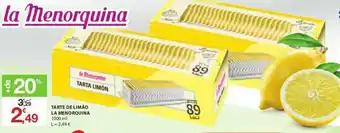 E.Leclerc Tarte de Limão La Menorquina 1000ml promoção