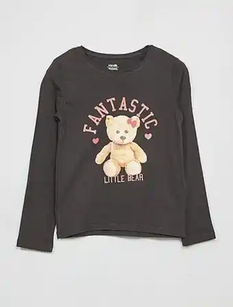 Kiabi T-shirt de conceção ecológica 'animais' promoção