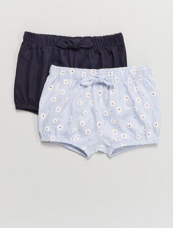 Kiabi Lote de 2 boxers de algodão promoção
