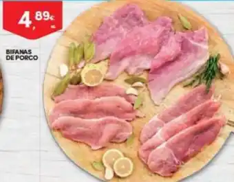 Continente Bifanas de Porco 1kg promoção