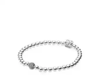 Pandora Pulseira beads & pavé promoção