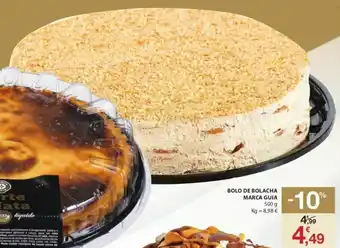 E.Leclerc Bolo de Bolacha Marca Guia 500g promoção