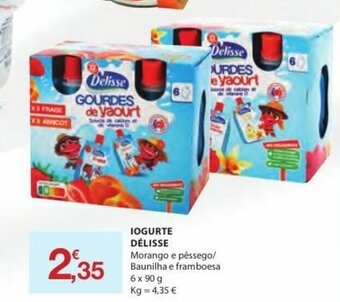 Iogurte Délisse 6x90g