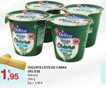 E.Leclerc Iogurte Leite de Cabra Délissa 200g promoção