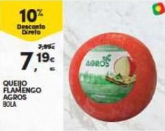 Queijo Flamengo Agros 1kg