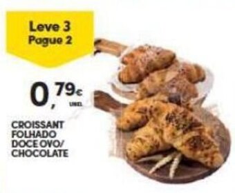 Continente Croissant Folhado Doce Ovo/ Chocolate promoção