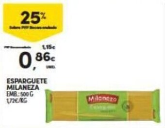 Espaguete Milaneza 500g