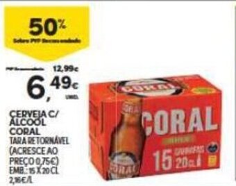 Cerveja c/ Alcool Coral