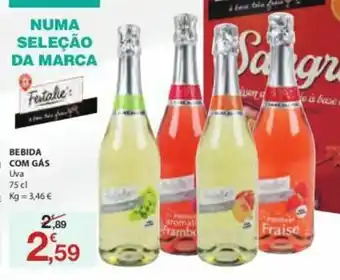 E.Leclerc Bebida com Gás Uva 75cl promoção
