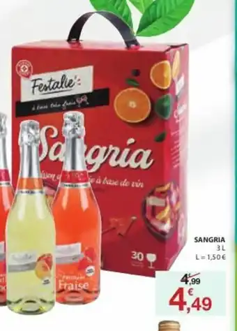 E.Leclerc Sangria 3L promoção