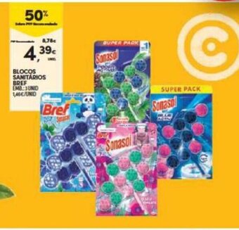 Continente Blocos Sanitarios Bref promoção