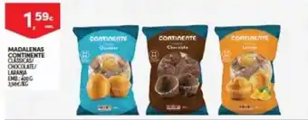 Continente Madalenas Continente 400g promoção