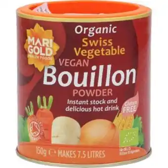 Caldo marigold bouillon vegetais bio 150g