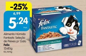 Minipreço Ração para gatos felix promoção