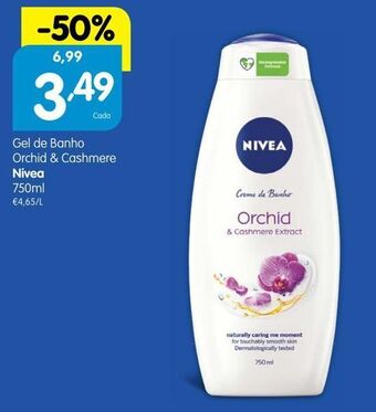 Minipreço Gel de banho nivea promoção