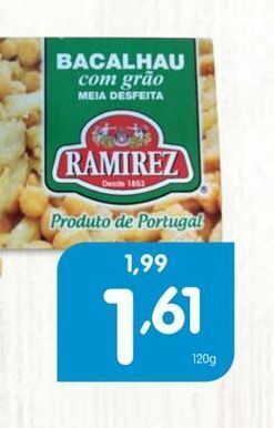 Minipreço Bacalhau ramirez promoção