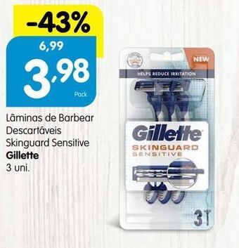Minipreço Barbear gillette promoção