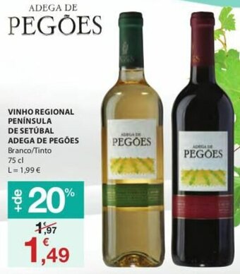 Vinho Regional Península de Setúbal Adega de Pegões 75cl