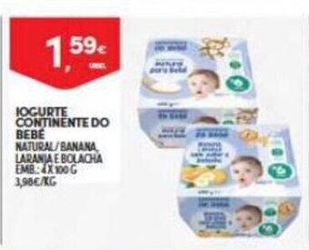 Continente Iogurte Continente Do Bebe promoção